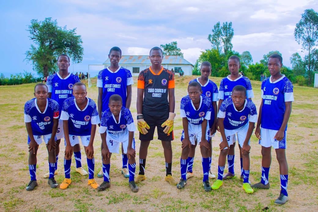 Girls team in Nyakach